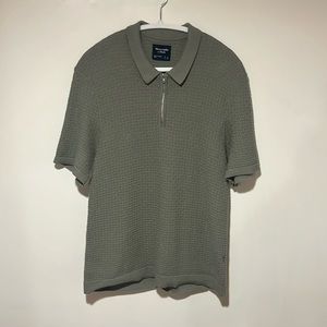 Abercrombie Half-Zip Sweater Polo